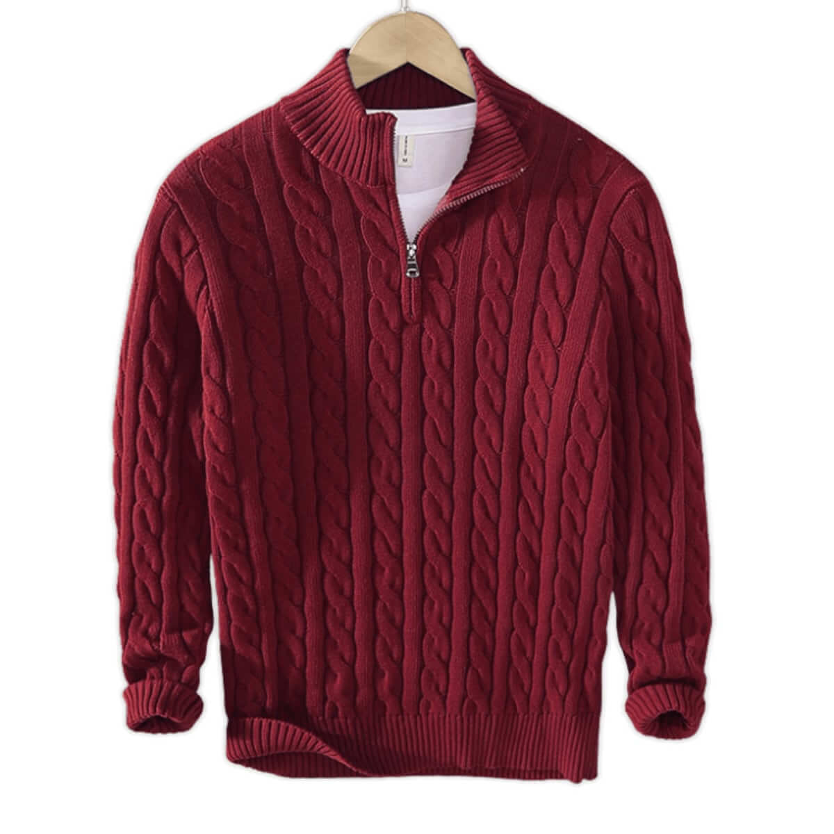 Noah™ | Casual Zip Neck Knit
